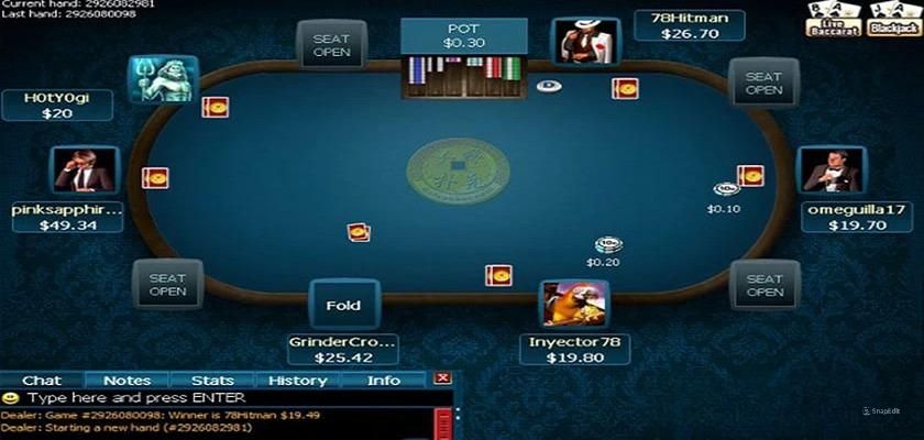 Cách chơi Poker online chuẩn là không chọn nhiều hand